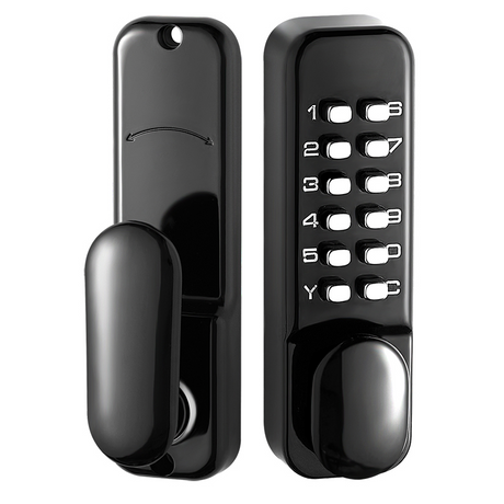 Patio Door With Fingerprint Smart Lock DJ11